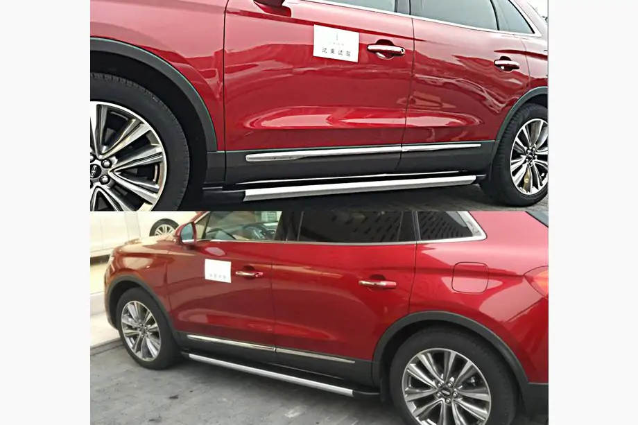Lincoln MKX 2015- гг. Боковые Подножки OEM V1 (2 шт) Image