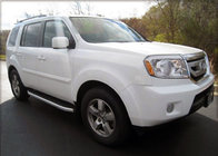 Honda Pilot 2008-2015 гг. Боковые пороги Fullmond (2 шт., алюминий) фото 1