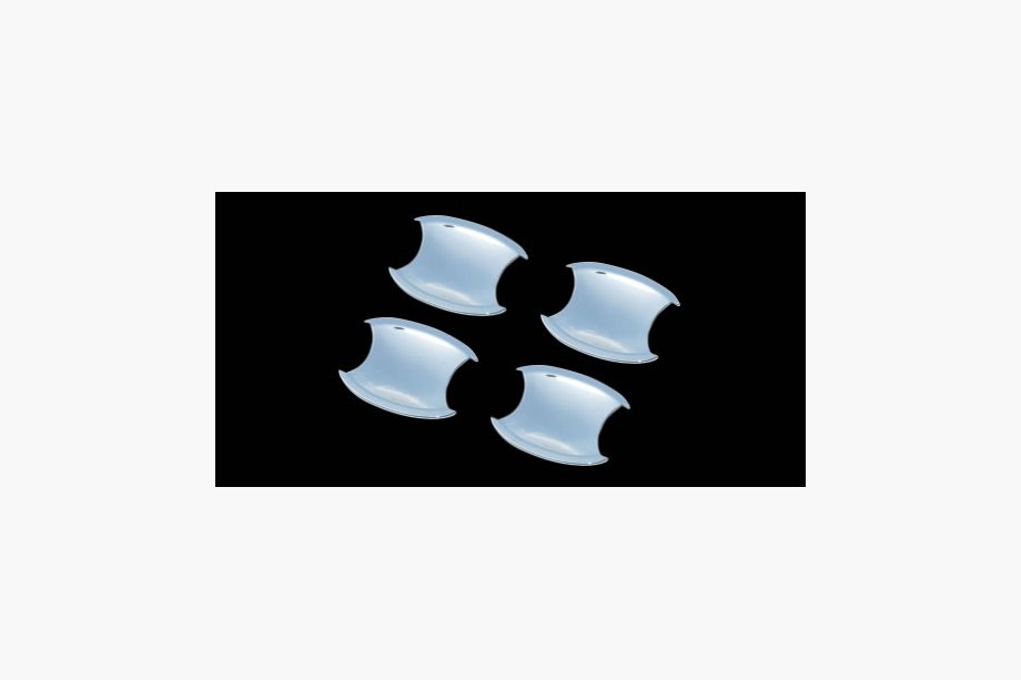 Honda CRV 2007-2011 гг. Чашечки под ручки дверей (4 шт, пластик) Image