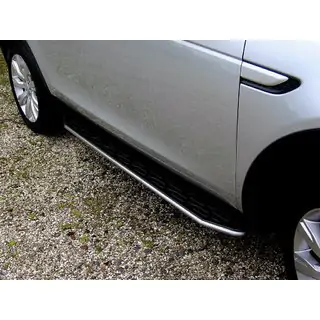 Боковые Подножки OEM V1 (2 шт, алюминий) Land Rover Discovery Sport 2014- гг. фото 4