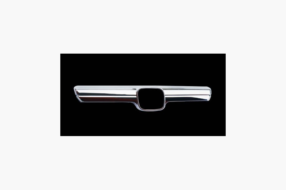 Honda CRV 2007-2011 гг. Накладка на Решетку (Пластик) Image