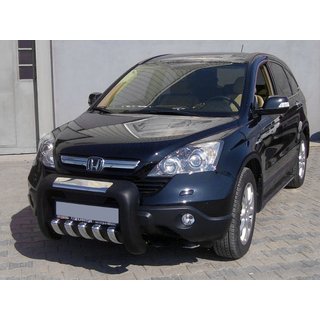 Кенгурятник QT001 (Полиуретан) Honda CRV 2007-2011 гг.