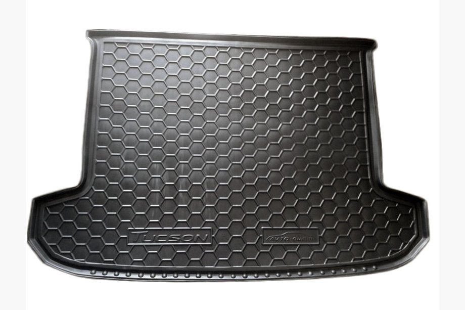 Hyundai Tucson TL 2016-2021 гг. Коврик багажника резиновый Image