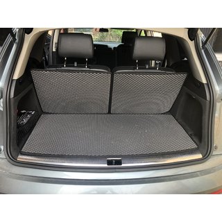 Audi Q7 2005-2015 Коврик багажника 3 части (EVA, черный) (7 мест)