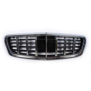 Решетка радиатора GT Panamericana (С витрины) Mercedes S-сlass W222 2013-2022 гг. фото 4