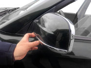 Hyundai Tucson JM 2004- гг. РАСПРОДАЖА !!! Накладки на Зеркала ↗ Верхняя Часть (Пластик) фото 1