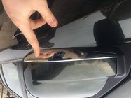 Hyundai Tucson JM 2004- гг. РАСПРОДАЖА !!! Накладки на Зеркала ↗ Верхняя Часть (Пластик) фото 4