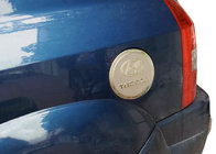 Hyundai Tucson JM 2004- гг. Накладка на Бак Нержавеющая Сталь фото 3
