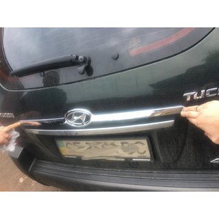 Накладка над номером (пластик) Hyundai Tucson JM 2004- гг. фото 4