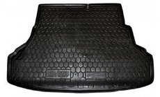 Hyundai Accent 2011-2017 гг. Коврик багажника SD (Autogumm, резина) фото 1