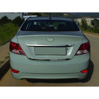 Hyundai Accent Solaris/Blue Кромка багажника