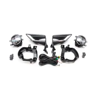 Светодиодные Противотуманные Фары с Кронштейнами (2 шт., 2017+) Toyota Land Cruiser Prado 150 2009-2023 гг. фото 1