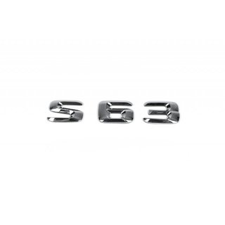 Надпись S63 Mercedes S-сlass W222 2013-2020 гг. фото 1