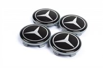 Mercedes-Benz Колпачки на диски 57мм/55,5мм V1 (4 шт) фото 1