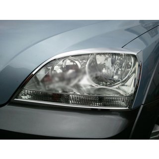 Накладки на фары (2 шт., Пластик) Kia Sorento I BL 2002-2009 гг.