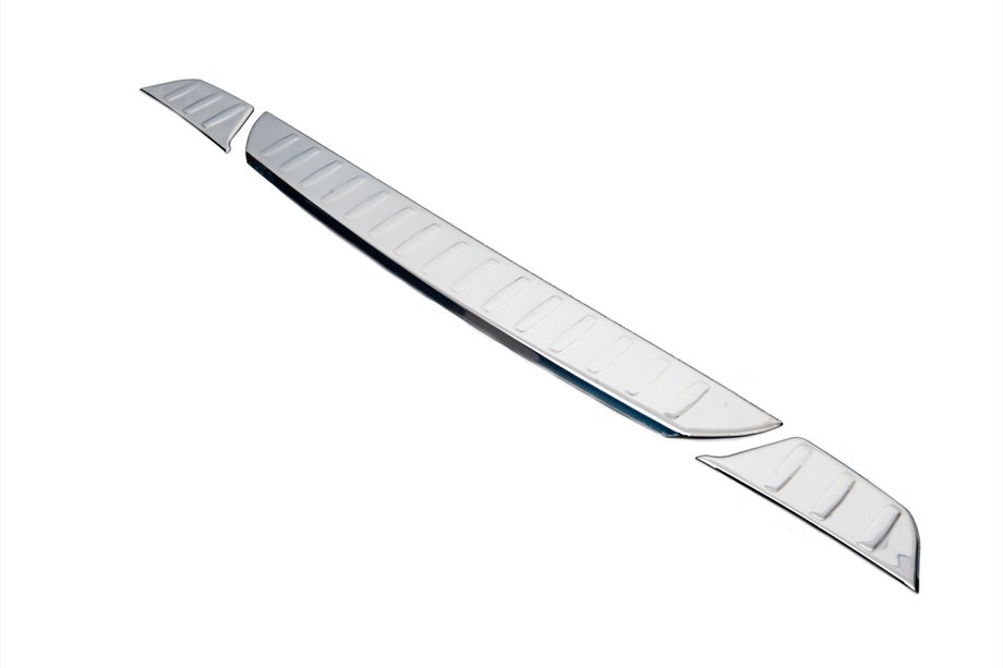 Mazda CX-3 2015- гг. Накладка на задний бампер Carmos нержавейка Image