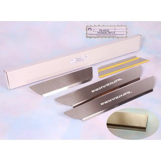 Накладки на пороги Natanika Standard (4 шт, нержавейка) Hyundai I-40 2011-2019 гг.