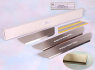 Hyundai I-40 2011-2019 гг. Накладки на пороги Natanika Standard (4 шт, нержавейка) фото 1