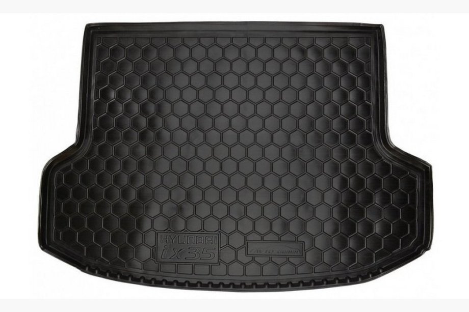 Hyundai IX-35 2010-2015 гг. Коврик багажника резиновый Image