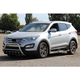 Hyundai SantaFe 2013 Кенгурятник WT003
