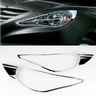 Hyundai Sonata YF 2010-2014 гг. Накладки на фары (2 шт., Пластик) фото 1