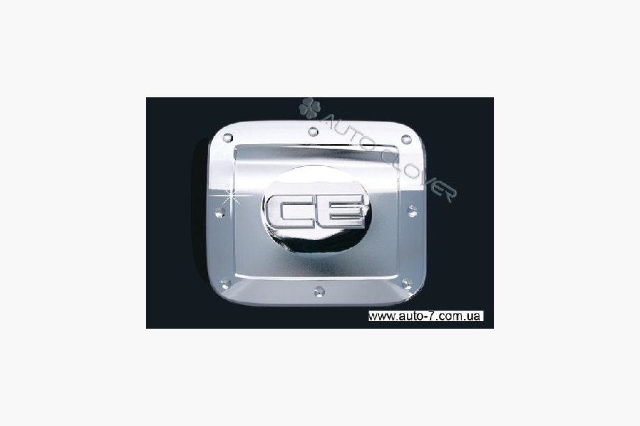 Chevrolet Aveo T250 2005-2011 гг. Накладка на Бак Хром Пластик Image