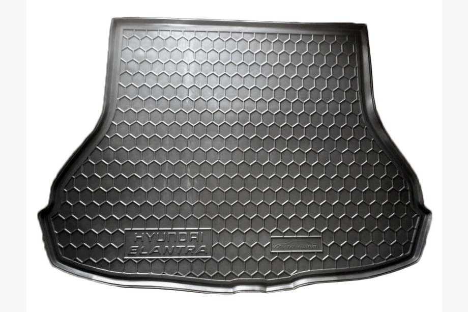Hyundai Elantra (MD/UD) 2011-2015 гг. Коврик багажника резиновый Image