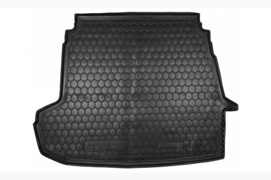 Hyundai Sonata YF 2010-2014 гг. Коврик багажника (пластик) Image