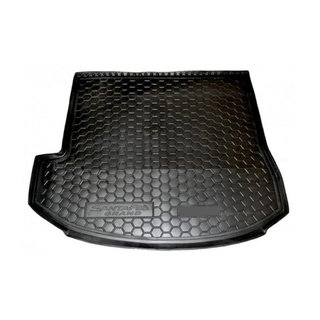 Коврик багажника 7 мест Grand 2014+ TOP (Autogumm, резина) Hyundai Santa Fe 3 2012-2018 гг.