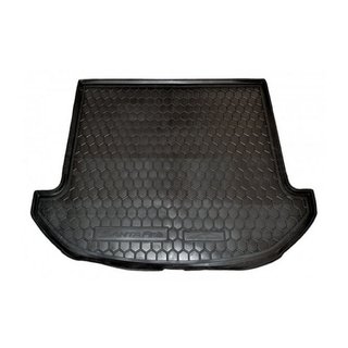 Коврик багажника короткая база 7 мест (Autogumm, резина) Hyundai Santa Fe 3 2012-2018 гг.
