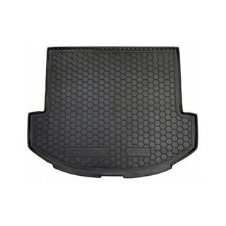 Коврик багажника 7 мест Grand 2014+ (Autogumm, резина) Hyundai Santa Fe 3 2012-2018 гг.