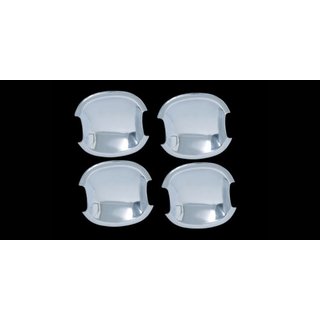 Накладки на ручки дверей (4 шт, пластик) Hyundai Santa Fe 2 2006-2012 гг.