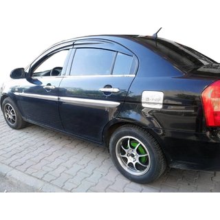 Hyundai Accent 2006-2010 Наружняя окантовка стекол