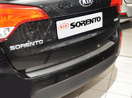 Kia Sorento II XM 2009-2014 гг. Накладка на задний бампер Nataniko (нержавейка) фото 1