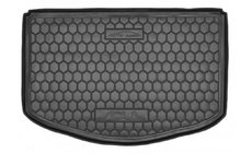 Kia Soul II 2013-2018 гг. Коврик багажника нижний без органайзера (Autogumm, резина) фото 1