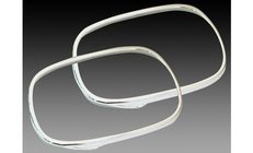 SsangYong Rexton I 2001-2017 гг. Окантовки зеркал хром (2 шт) фото 1