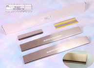 Kia Venga 2010-2019 гг. Накладки на пороги Natanika Standard (4 шт, нержавейка) фото 1