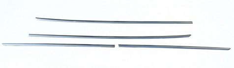 Kia Ceed 2012-2018 гг. Накладка на молдинг (4 шт., нержавейка) фото 1