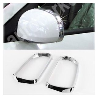 Хромированные Обводки Зеркал (2004-2008, 2 шт) Hyundai Sonata NF 2004-2009 гг.