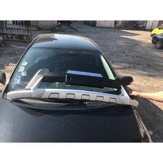 Передняя накладка V1 2015-2019 (Пластик) Kia Sportage 2015-2021 гг. фото 2