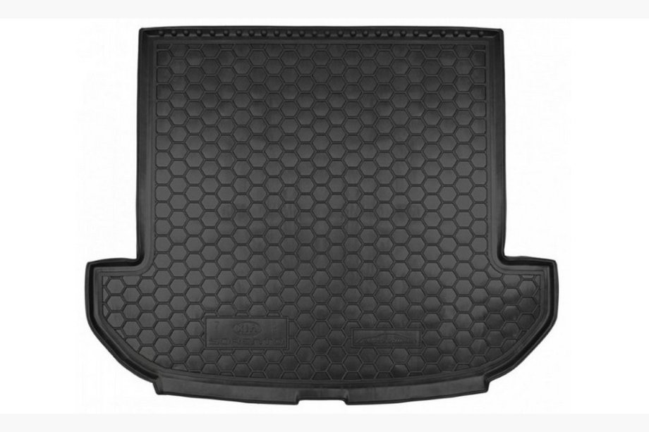 Kia Sorento III UM 2014-2020 гг. Коврик Багажника 7 мест (Autogumm, резина) Image