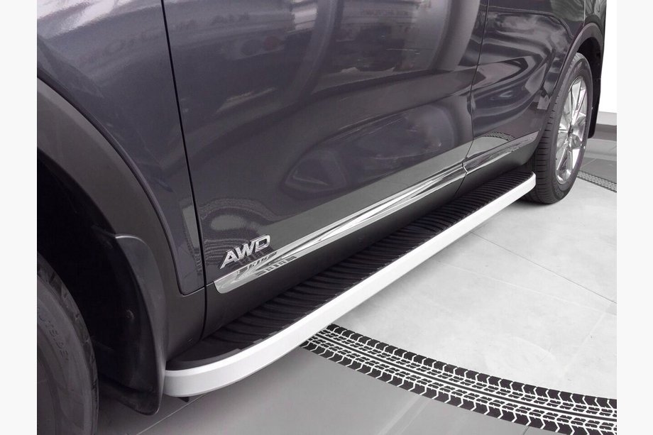Боковые Подножки Tayga Grey (2 шт., Алюминий) Image
