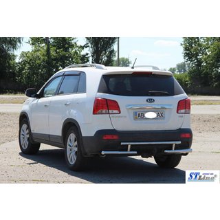 Задняя дуга AK002-2 (нержавейка) фото 3