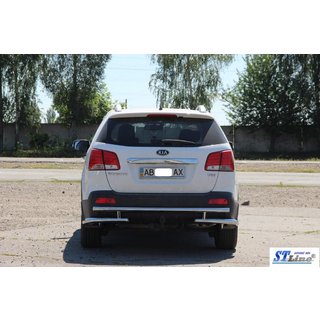 Задняя дуга AK003-2 (нержавейка) фото 2