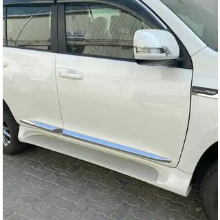 Молдинги дверей (дизайн 2018+) Toyota Land Cruiser Prado 150 2009-2023 гг. фото 1