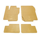 Бежевые резиновые коврики (4 шт, Stingray Premium) фото 1 Бежевые резиновые коврики (4 шт, Stingray Premium) фото 1