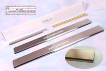 Land Rover Discovery III 2004-2009 гг. Накладки на пороги Natanika Standard (4 шт, нержавейка) фото 1