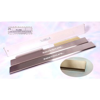 Накладки на пороги Natanika Standard (4 шт, нержавейка) Range Rover Sport 2005-2013 гг.