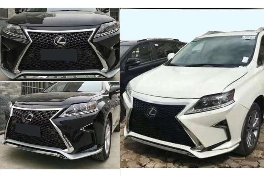 Lexus RX 2009-2015 гг. Передняя накладка (Upgrade) Image