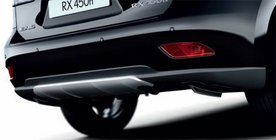 Lexus RX 2009-2015 гг. Защита заднего бампера PZ402-K0951-00 фото 1